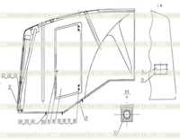 44E0060 Капот двигателя в сборе 44E0060 Капот двигателя в сборе