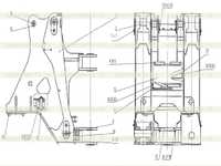 30E0038 Передняя рама 30E0038 Передняя рама