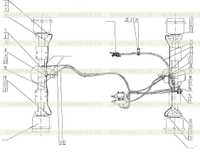 20E0078 Система масляного охлаждения моста 20E0078 Система масляного охлаждения моста