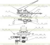 45C0022 Тормозной клапан в сборе 45C0022 Тормозной клапан в сборе