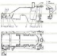 30E0047 Задняя рама 30E0047 Задняя рама