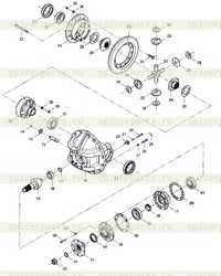 Коническая передача в сборе 51C0061 010 Коническая передача в сборе 51C0061 010