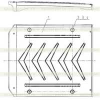 Защита кабины водителя 41E0152 001 Защита кабины водителя 41E0152 001