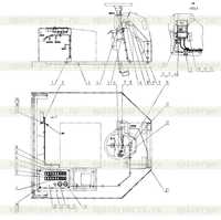 Электропроводка кабины водителя 46C4805 000 Электропроводка кабины водителя 46C4805 000