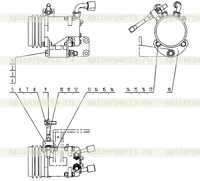 Кронштейн компрессора 46C5397 001 Кронштейн компрессора 46C5397 001