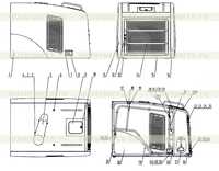 Крышка в сборе 48C1053 004 Крышка в сборе 48C1053 004