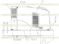Кожух двигателя в сборе 44E0365 000 Кожух двигателя в сборе 44E0365 000