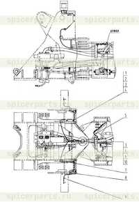 Электропроводка передней рамы 46C4220 003 Электропроводка передней рамы 46C4220 003
