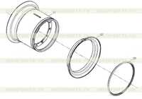 Обод в сборе 51C0031 002 Обод в сборе 51C0031 002