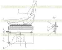 Сиденье в сборе 46E0031 002 Сиденье в сборе 46E0031 002