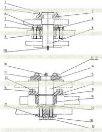 Сочлененная петля 30E0805 003 Сочлененная петля 30E0805 003