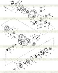 Коническая передача в сборе 51C0061 010 Коническая передача в сборе 51C0061 010