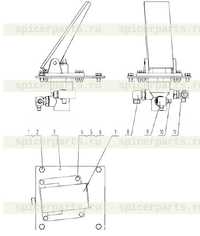 Тормозной клапан AS 13C0515 001 Тормозной клапан AS 13C0515 001