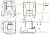 Кабина водителя 41E0555 000 Кабина водителя 41E0555 000