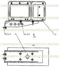 Передний свет, левая сторона 46C0705 000 Передний свет, левая сторона 46C0705 000