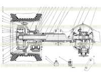 Задняя ось 01E0045 012 Задняя ось 01E0045 012