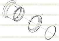 Обод в сборе 51C0031 002 Обод в сборе 51C0031 002
