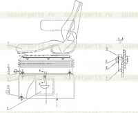 Сиденье в сборе 46E0031 002 Сиденье в сборе 46E0031 002
