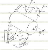 13C0373 000 Воздушные резервуар 13C0373 000 Воздушные резервуар