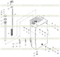 21C0457 003 Бак гидравлический в сборе 21C0457 003 Бак гидравлический в сборе