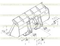 38Y0013 000 Ковш экскаватора 38Y0013 000 Ковш экскаватора
