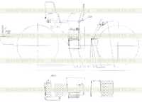 43E0332 003 Крыло, правая сторона 43E0332 003 Крыло, правая сторона