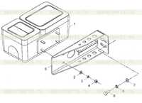 46C0704 001 Переднее освещение, правая сторона 46C0704 001 Переднее освещение, правая сторона