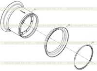 51C0031 006 Обод в сборе 51C0031 006 Обод в сборе