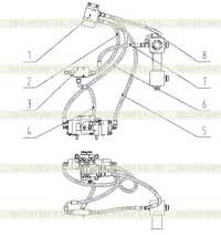 Линии рулевого управления 00C1775 000 Линии рулевого управления 00C1775 000