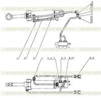 Линии цилиндра наклона 00C1485 001 Линии цилиндра наклона 00C1485 001