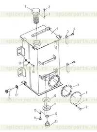 LW560F.1.1.1 Топливный бак LW560F.1.1.1 Топливный бак