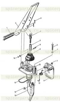 Управляющий клапан акселератора Управляющий клапан акселератора