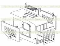 Кожух двигателя LW330F.18.1