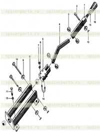 Рукоятка силовой установки ZL40.13.3A Рукоятка силовой установки ZL40.13.3A
