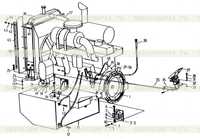 Система двигателя LW330F Система двигателя LW330F