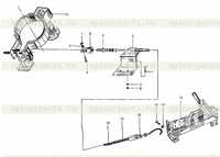 Узел парковочного тормоза Z3.13 Узел парковочного тормоза Z3.13