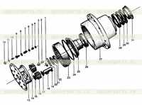 Узел планетарной редукторной передачи 83240200 Узел планетарной редукторной передачи 83240200