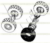 Узел приводной оси LW330F.2 Узел приводной оси LW330F.2