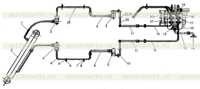 Гидролинии для разгрузки в бок LWC320F.10 Гидролинии для разгрузки в бок LWC320F.10