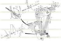 Control lever assembly L6-2827000555 Control lever assembly L6-2827000555