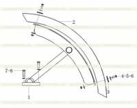 Left front fender M4-2829000473 Left front fender M4-2829000473