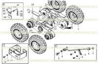 Rear axle E5-2810000471 Rear axle E5-2810000471