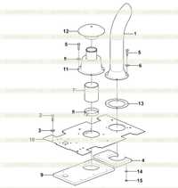 Upper cover plate assembly A5-2801000571 Upper cover plate assembly A5-2801000571