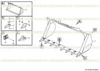 Ковш 3*3024 Q1710-2917012446.S Ковш 3*3024 Q1710-2917012446.S
