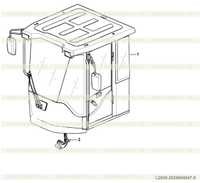 Кабина в сборе L2930-2929004047.S Кабина в сборе L2930-2929004047.S