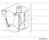 Система кабины L2900-2929004045.S Система кабины L2900-2929004045.S
