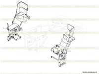Правая и левая платформа в сборе M3400-2934004464.S Правая и левая платформа в сборе M3400-2934004464.S