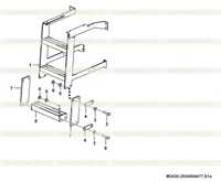 Лестница M3430-2934004477.S1a Лестница M3430-2934004477.S1a