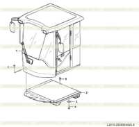 Кабина в сборе L2910-2929004426.S Кабина в сборе L2910-2929004426.S
