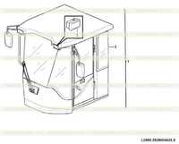 Система кабины L2900-2929004425.S Система кабины L2900-2929004425.S